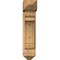 Ekena Millwork Olympic Arts and Crafts Smooth Bracket w/ Offset Brace, Western Red Cedar, 7 1/2"W x 22"D x 34"H BKT0806X22X34OLY03SWR - alternate 2